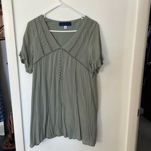 Sage green dress